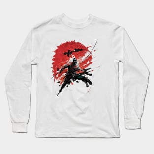 Samurai Warrior Long Sleeve T-Shirt